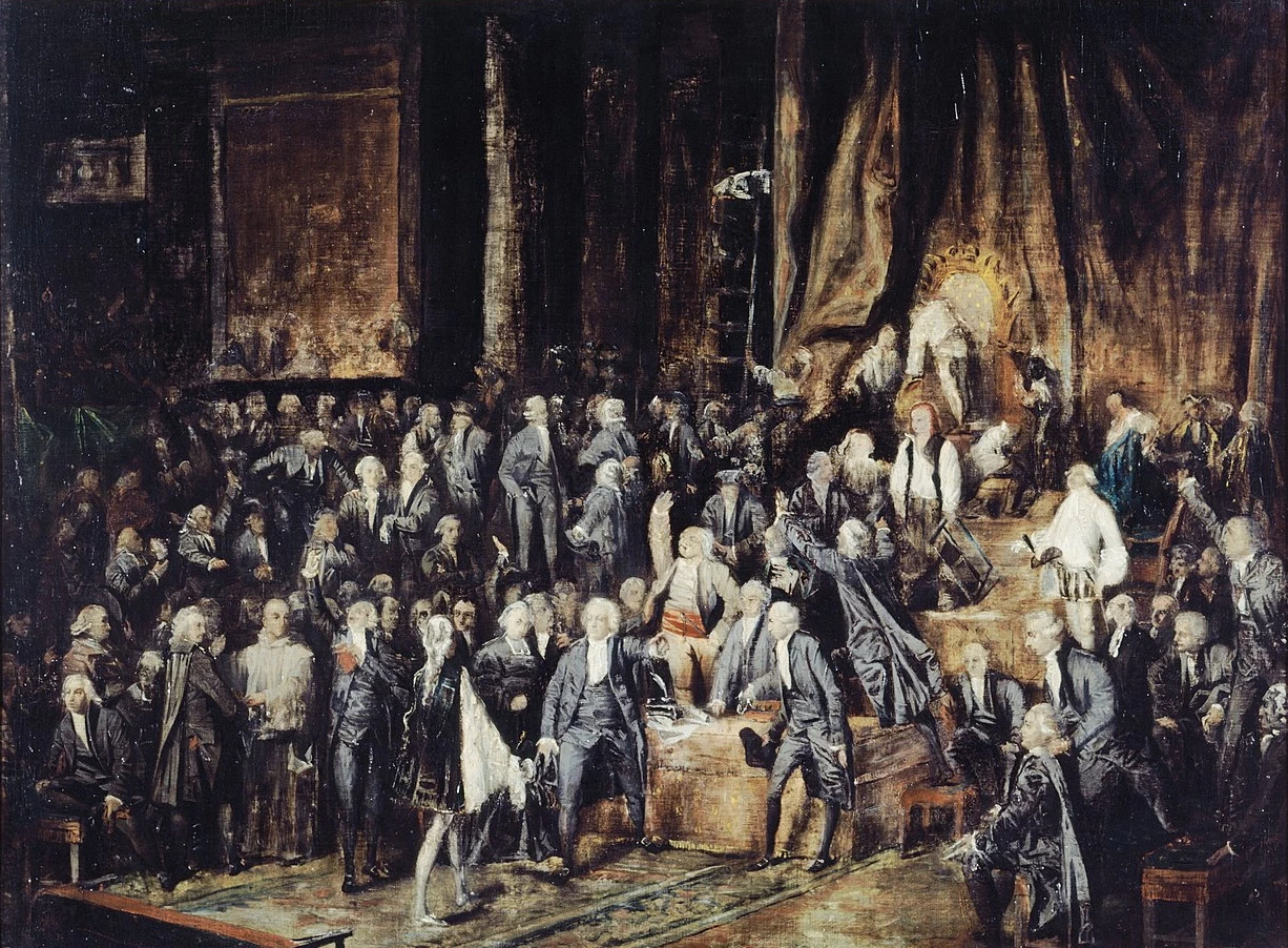 Il marchese de Deux - Brézé e Mirabeau, 23 giugno 1789, Museo delle Belle Arti della Città di Parigi